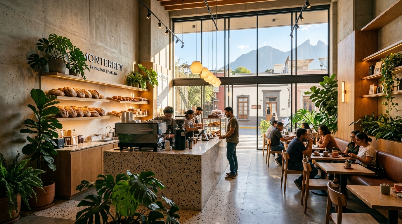 Cafetería en Monterrey negocio demo